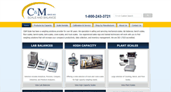 Desktop Screenshot of cmscale.com